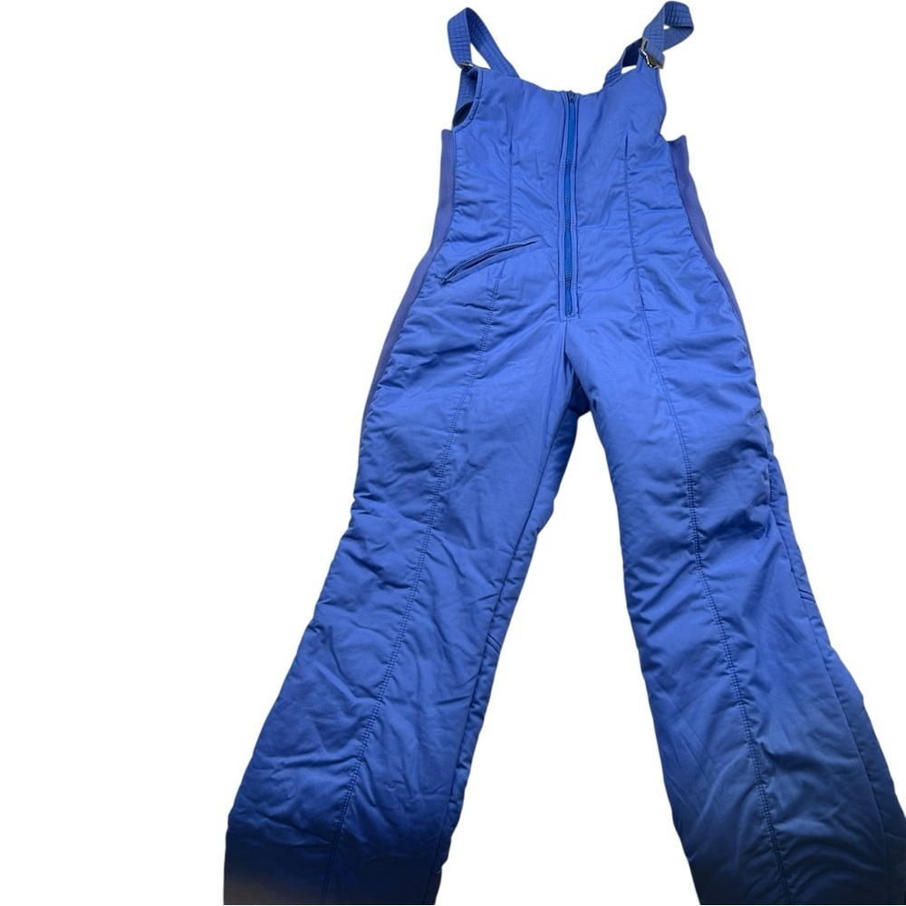 PROFILE Women’s Ski Bib Snow Ski Pants Blue Size S Vintage